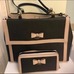 NWOT Kate Spade ♠️ Hazel Court Mason & Wallet!